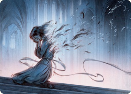 Fading Hope Art Card [Innistrad: Midnight Hunt Art Series] | Fandemonia Ltd