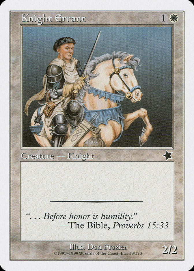 Knight Errant [Starter 1999] | Fandemonia Ltd