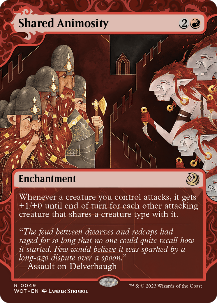 Shared Animosity [Wilds of Eldraine: Enchanting Tales] | Fandemonia Ltd