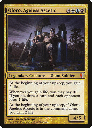 Oloro, Ageless Ascetic [Commander 2013] | Fandemonia Ltd