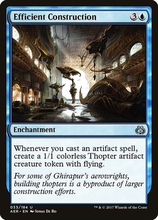 Efficient Construction [Aether Revolt] | Fandemonia Ltd