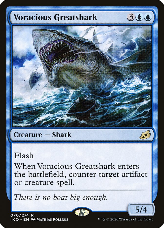 Voracious Greatshark [Ikoria: Lair of Behemoths] | Fandemonia Ltd