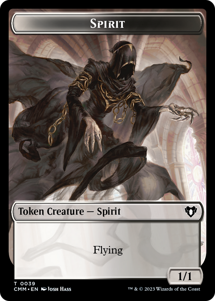 Spirit // Eldrazi Scion Double-Sided Token [Commander Masters Tokens] | Fandemonia Ltd
