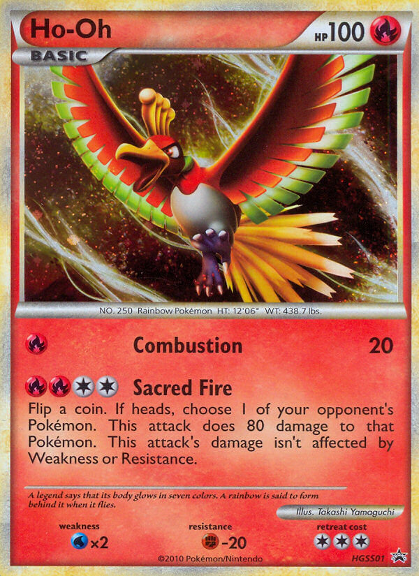 Ho-Oh (HGSS01) [HeartGold & SoulSilver: Black Star Promos] | Fandemonia Ltd