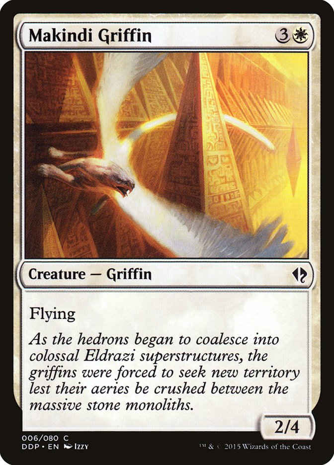 Makindi Griffin [Duel Decks: Zendikar vs. Eldrazi] | Fandemonia Ltd