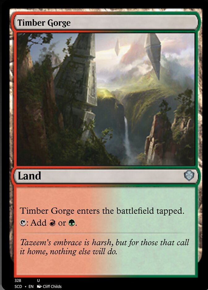 Timber Gorge [Starter Commander Decks] | Fandemonia Ltd