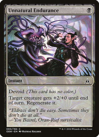 Unnatural Endurance [Oath of the Gatewatch] | Fandemonia Ltd