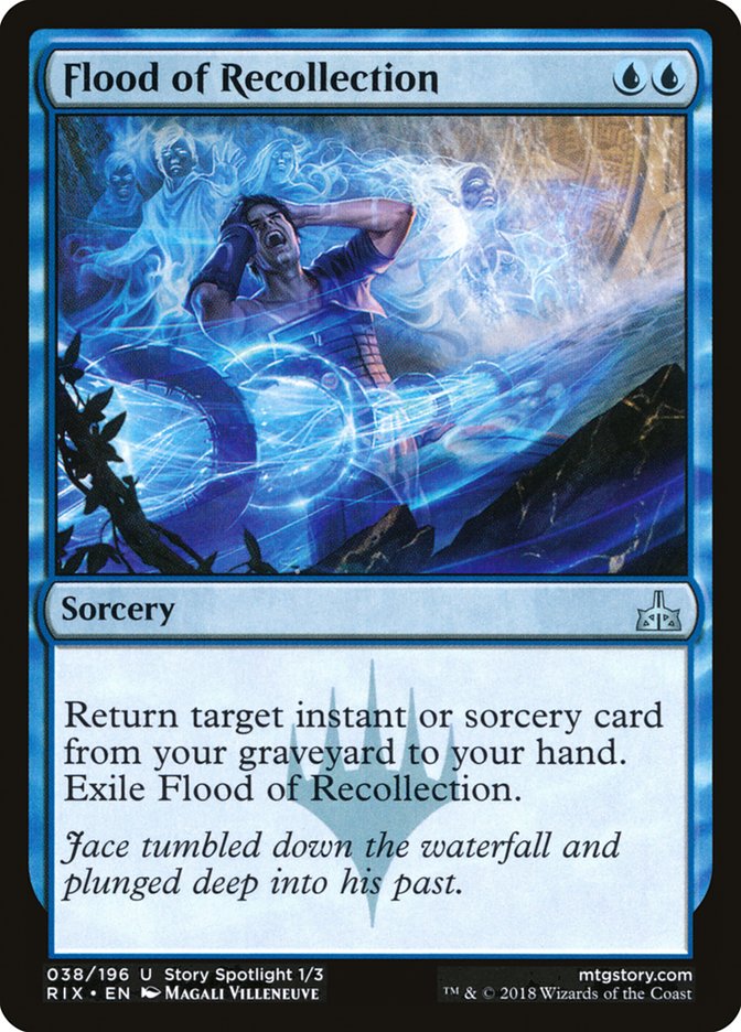 Flood of Recollection [Rivals of Ixalan] | Fandemonia Ltd