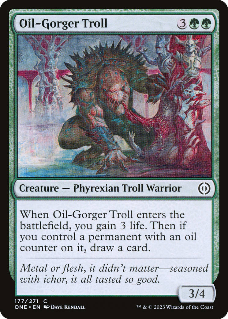 Oil-Gorger Troll [Phyrexia: All Will Be One] | Fandemonia Ltd