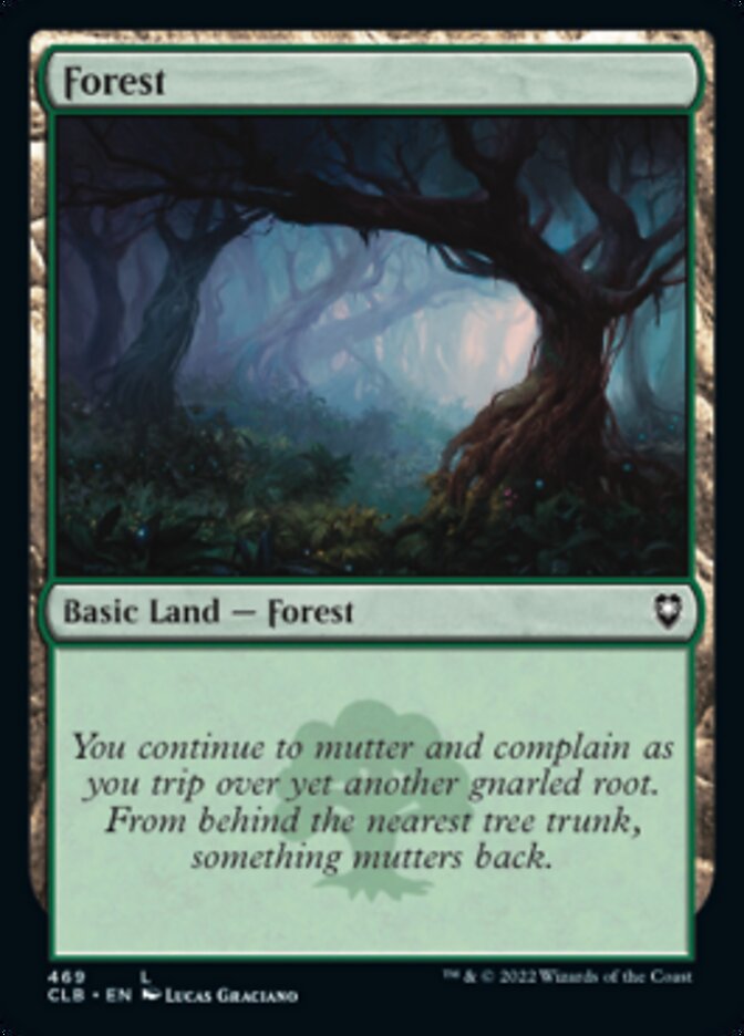 Forest (469) [Commander Legends: Battle for Baldur's Gate] | Fandemonia Ltd