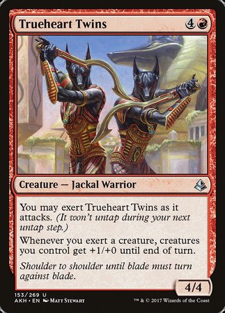 Trueheart Twins [Amonkhet] | Fandemonia Ltd