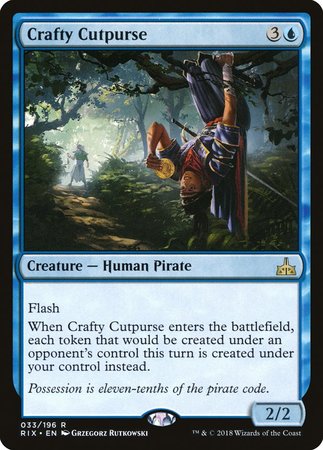 Crafty Cutpurse [Rivals of Ixalan] | Fandemonia Ltd