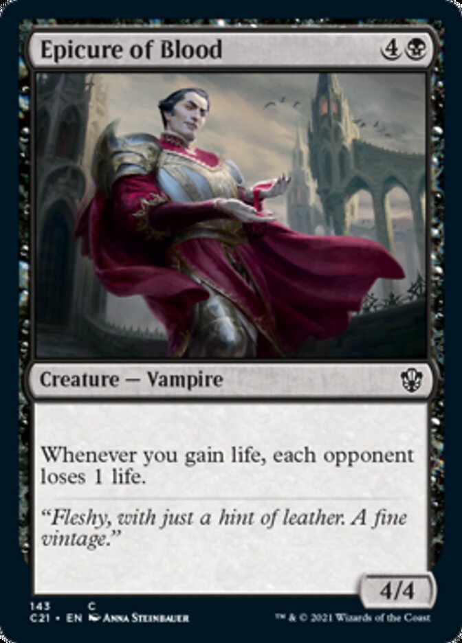Epicure of Blood [Commander 2021] | Fandemonia Ltd