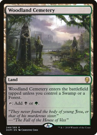 Woodland Cemetery [Dominaria Promos] | Fandemonia Ltd