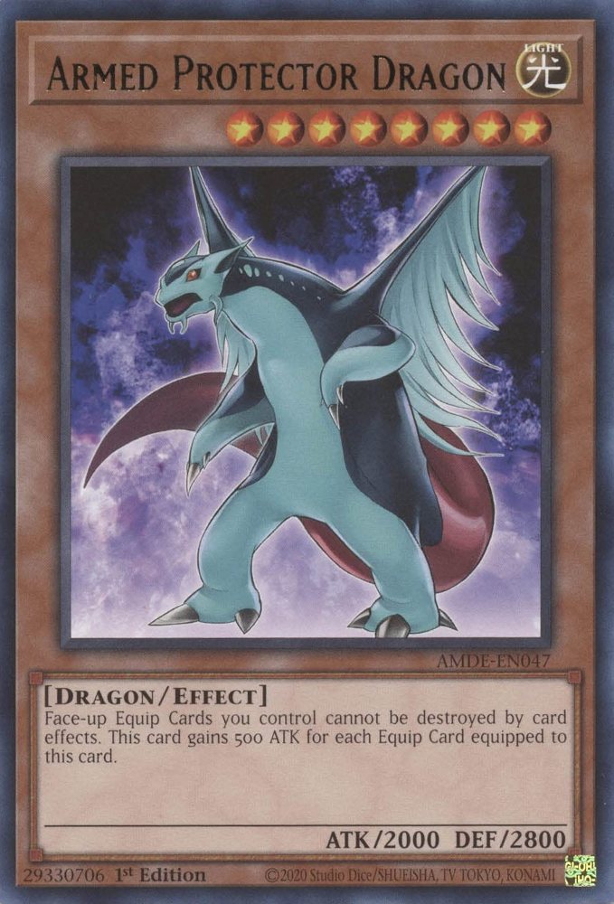 Armed Protector Dragon [AMDE-EN047] Rare | Fandemonia Ltd