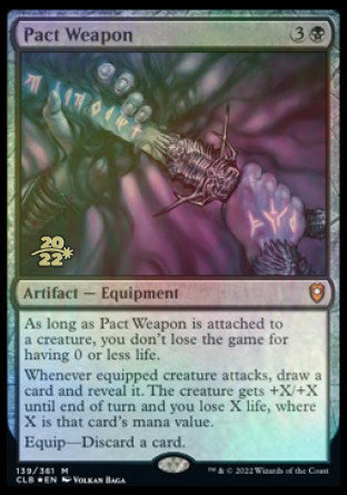 Pact Weapon [Commander Legends: Battle for Baldur's Gate Prerelease Promos] | Fandemonia Ltd