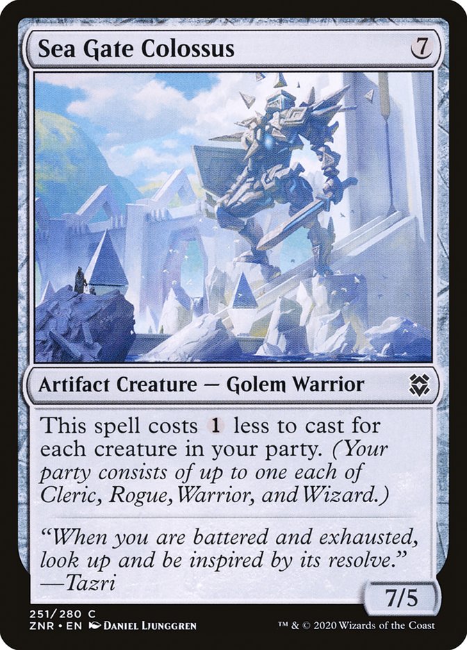 Sea Gate Colossus [Zendikar Rising] | Fandemonia Ltd