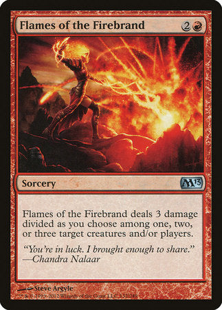 Flames of the Firebrand [Magic 2013] | Fandemonia Ltd