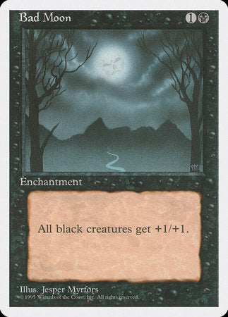 Bad Moon [Fourth Edition] | Fandemonia Ltd