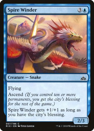 Spire Winder [Rivals of Ixalan] | Fandemonia Ltd