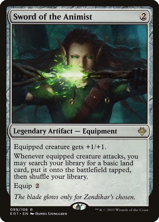 Sword of the Animist [Archenemy: Nicol Bolas] | Fandemonia Ltd