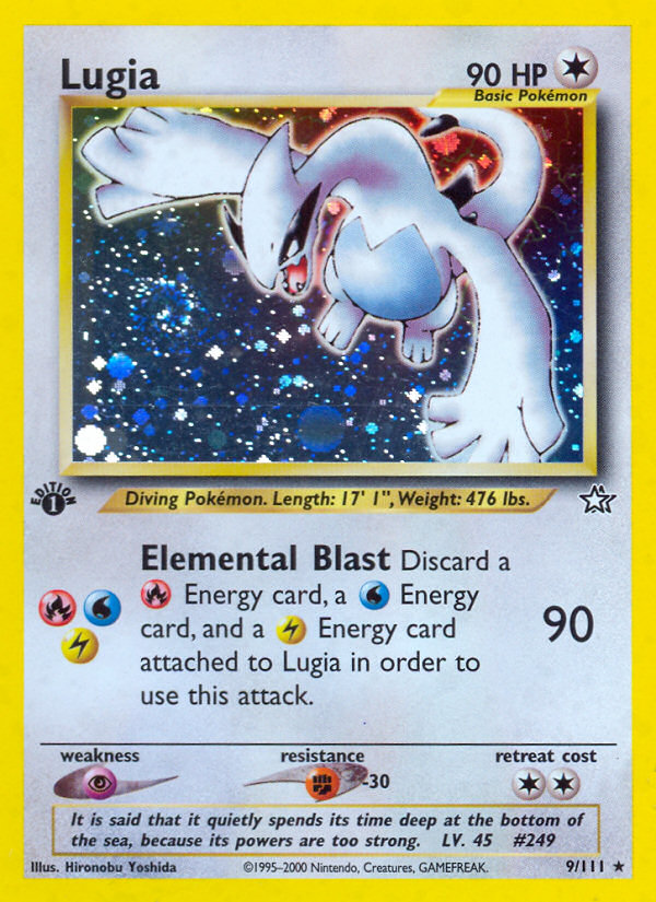 Lugia (9/111) [Neo Genesis 1st Edition] | Fandemonia Ltd