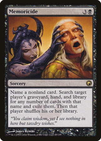 Memoricide [Scars of Mirrodin] | Fandemonia Ltd