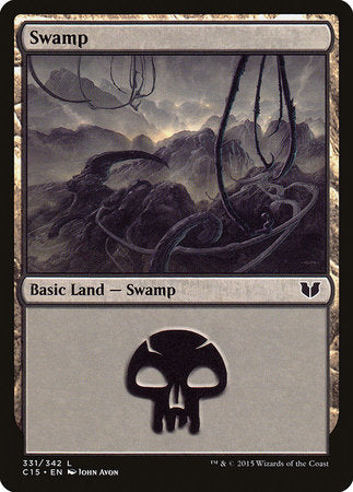 Swamp (331) [Commander 2015] | Fandemonia Ltd