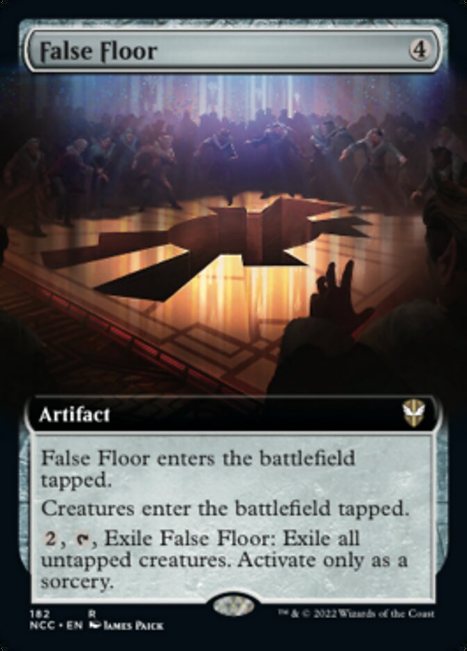 False Floor (Extended Art) [Streets of New Capenna Commander] | Fandemonia Ltd