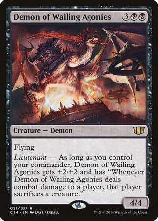 Demon of Wailing Agonies [Commander 2014] | Fandemonia Ltd
