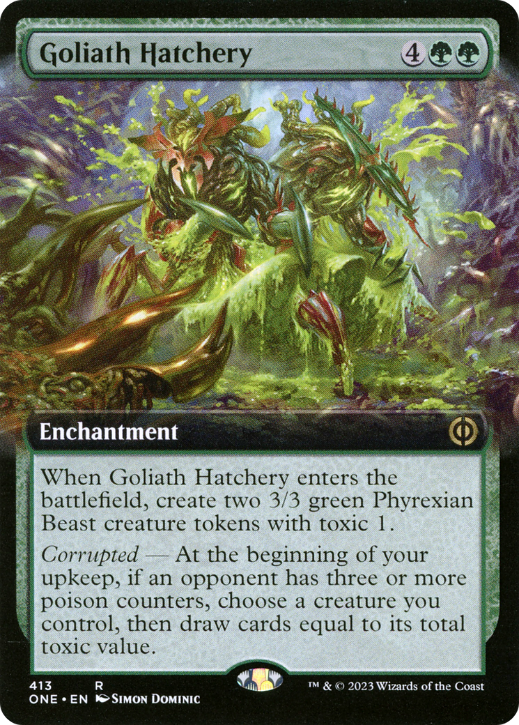 Goliath Hatchery (Extended Art) [Phyrexia: All Will Be One] | Fandemonia Ltd