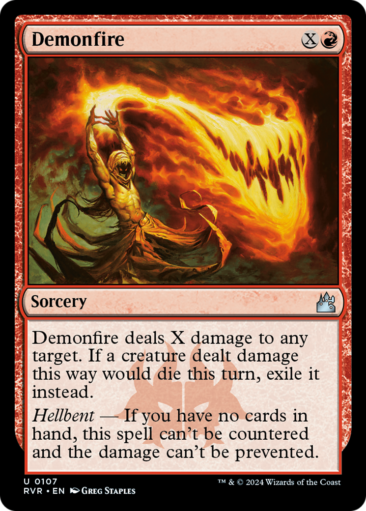 Demonfire [Ravnica Remastered] | Fandemonia Ltd