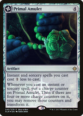 Primal Amulet // Primal Wellspring (Buy-A-Box) [Ixalan Treasure Chest] | Fandemonia Ltd
