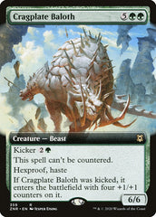 Cragplate Baloth (Extended Art) [Zendikar Rising] | Fandemonia Ltd