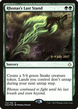 Rhonas's Last Stand [Hour of Devastation Promos] | Fandemonia Ltd