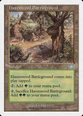 Havenwood Battleground [Classic Sixth Edition] | Fandemonia Ltd