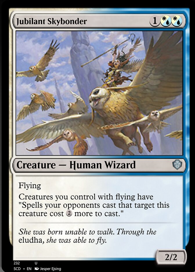Jubilant Skybonder [Starter Commander Decks] | Fandemonia Ltd