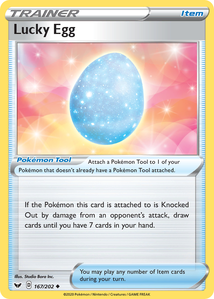 Lucky Egg (167/202) [Sword & Shield: Base Set] | Fandemonia Ltd