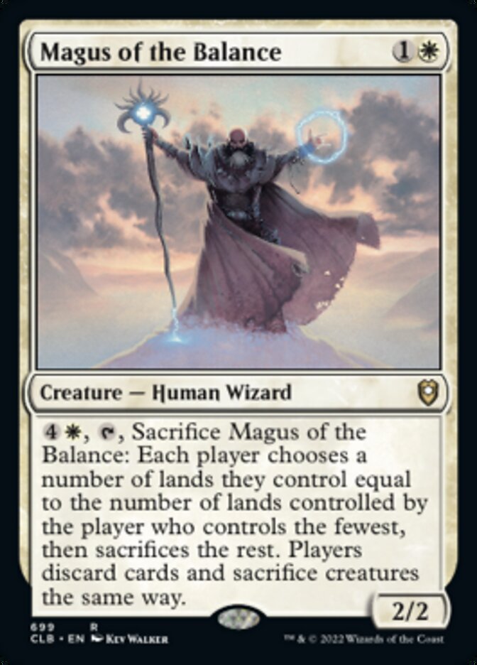 Magus of the Balance [Commander Legends: Battle for Baldur's Gate] | Fandemonia Ltd