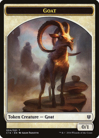 Goat // Thopter Double-sided Token [Commander 2016 Tokens] | Fandemonia Ltd