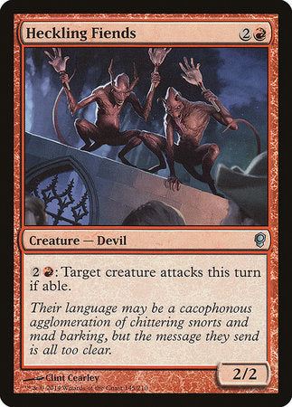 Heckling Fiends [Conspiracy] | Fandemonia Ltd