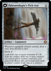 Paleontologist's Pick-Axe [The Lost Caverns of Ixalan Commander] | Fandemonia Ltd