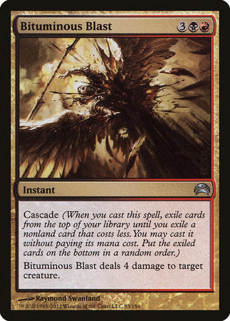 Bituminous Blast [Planechase 2012] | Fandemonia Ltd