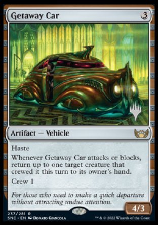 Getaway Car (Promo Pack) [Streets of New Capenna Promos] | Fandemonia Ltd