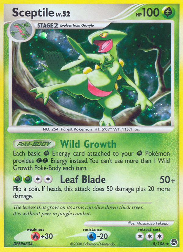 Sceptile (8/106) [Diamond & Pearl: Great Encounters] | Fandemonia Ltd