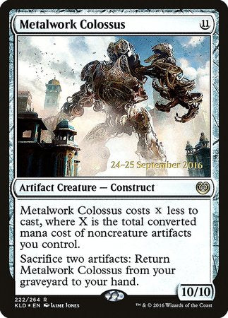 Metalwork Colossus [Kaladesh Promos] | Fandemonia Ltd