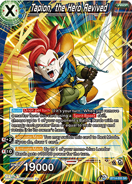 Tapion, the Hero Revived (BT14-033) [Cross Spirits] | Fandemonia Ltd