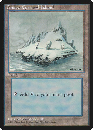 Snow-Covered Island [Ice Age] | Fandemonia Ltd