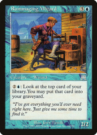 Rummaging Wizard [Onslaught] | Fandemonia Ltd