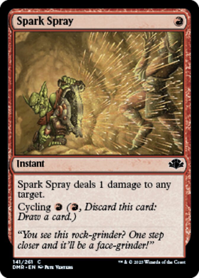 Spark Spray [Dominaria Remastered] | Fandemonia Ltd
